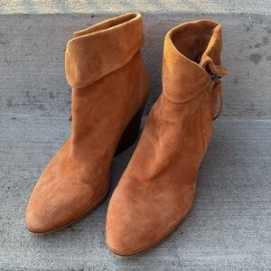 Silent D Alwin suede booties 40 US 9
